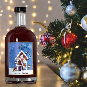 Fűszeres karácsonyi szőlő szörp