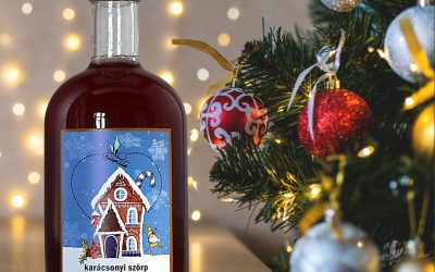 Fűszeres karácsonyi szőlő szörp